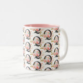 Buchstabe Q Zweifarbige Tasse (VorderseiteRechts)