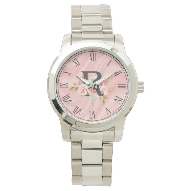 Buchstabe R Armbanduhr (Vorderseite)