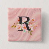Buchstabe R Button (Vorderseite)