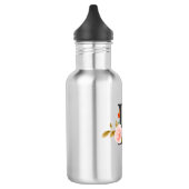 Buchstabe R Edelstahlflasche (Links)