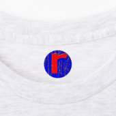 Buchstabe r etiketten (Befestigt)