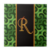 BUCHSTABE R Fliese (Vorderseite)