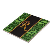 BUCHSTABE R Fliese (Seite)