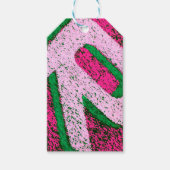 Buchstabe r geschenkanhänger (Vorderseite)