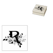 Buchstabe R Gummistempel (Stempel)