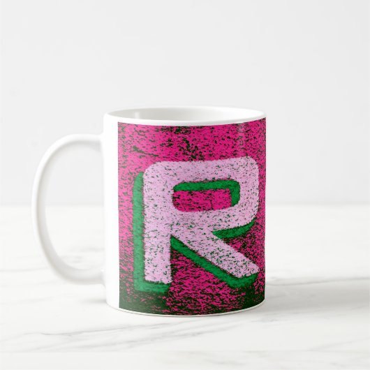 Buchstabe r kaffeetasse (Links)