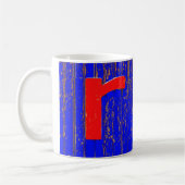 Buchstabe r kaffeetasse (Links)