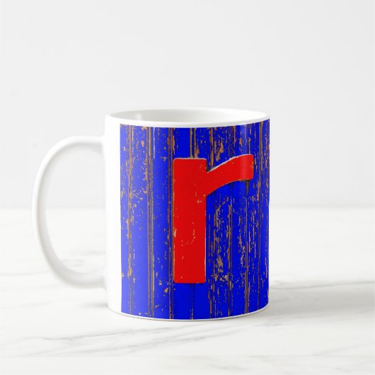 Buchstabe r kaffeetasse (Links)