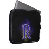 Buchstabe R Laptopschutzhülle (Vorne Rechts)