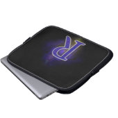 Buchstabe R Laptopschutzhülle (Vorne Knopf)