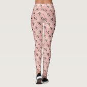 Buchstabe R Leggings (Rückseite)