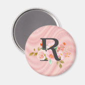 Buchstabe R Magnet (Vorderseite/Rückseite)