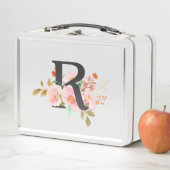 Buchstabe R Metall Brotdose (Beispiel)