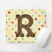 Buchstabe R Mousepad (Mit Mouse)