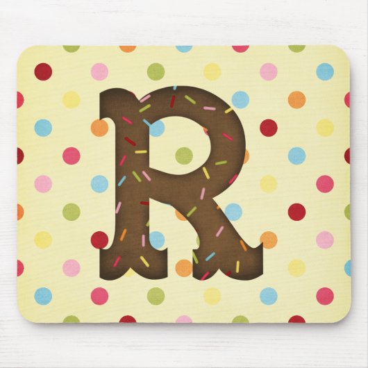 Buchstabe R Mousepad (Vorne)