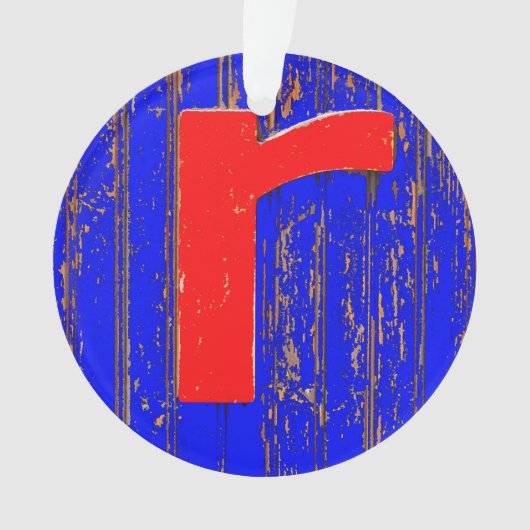 Buchstabe r ornament (Vorderseite)