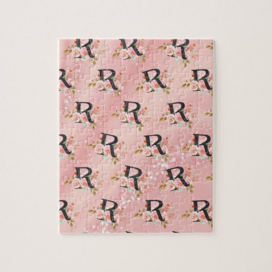 Buchstabe R Puzzle (Vertikal)