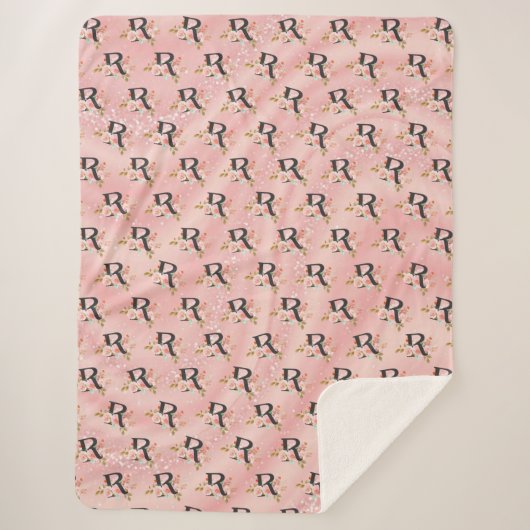 Buchstabe R Sherpadecke (Vorderseite)