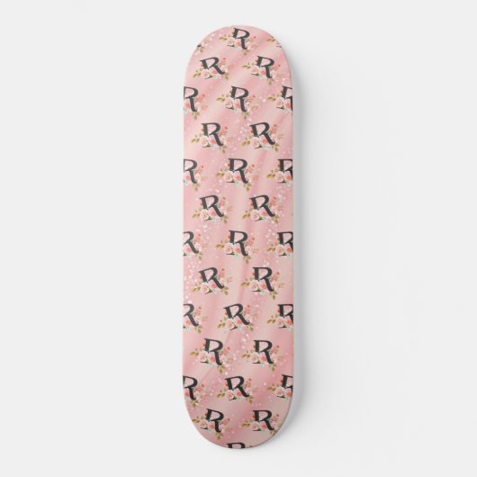 Buchstabe R Skateboard (Vorderseite)