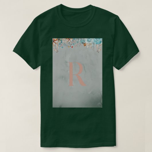 Buchstabe R T-Shirt (Design vorne)