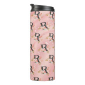 Buchstabe R Thermosbecher (Nach rechts gedreht)
