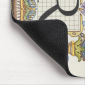 Buchstabe R von Mira Calligraphiae Monumenta Mousepad (Ecke)