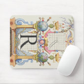 Buchstabe R von Mira Calligraphiae Monumenta Mousepad (Mit Mouse)
