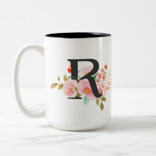 Buchstabe R Zweifarbige Tasse