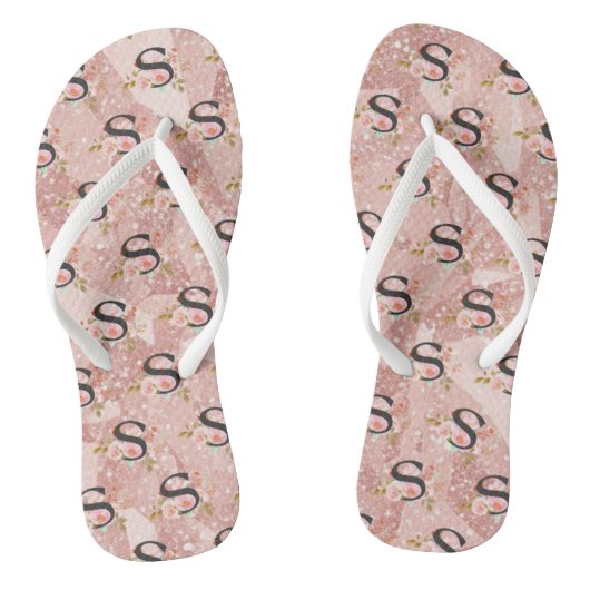 Buchstabe S Badesandalen (Fußbett)