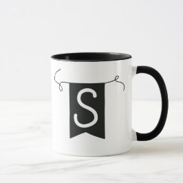 Buchstabe „S“ Becher  Tasse