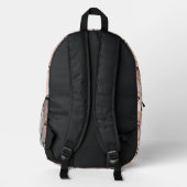Buchstabe S Bedruckter Rucksack (Rückseite)