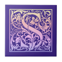 Buchstabe S Farbiger Vintager erster Buchstabe