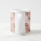 Buchstabe S Jumbo-Tasse (Rückseite)