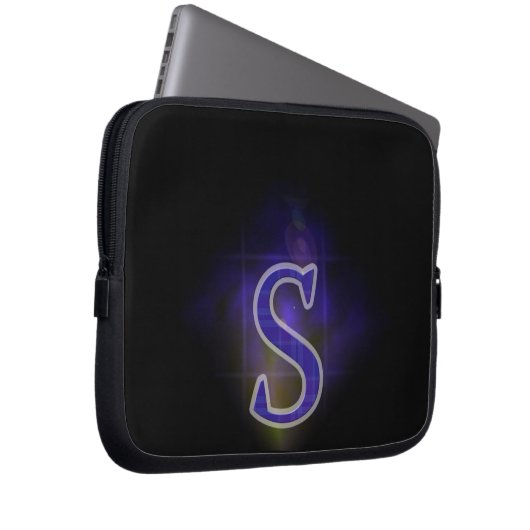 Buchstabe S Laptopschutzhülle (Vorne Rechts)