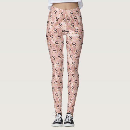 Buchstabe S Leggings (Vorderseite)