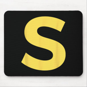 Buchstabe S Lustiges Gruppen-Matching-Halloween-Ko Mousepad