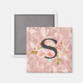 Buchstabe S Magnet (Vorderseite/Rückseite)