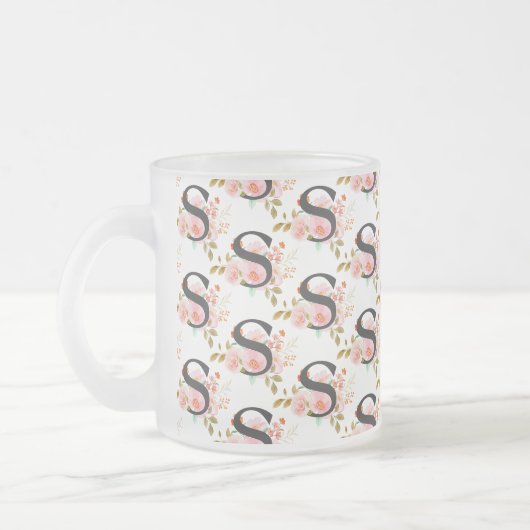 Buchstabe S Mattglastasse (Links)