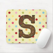 Buchstabe S Mousepad (Mit Mouse)