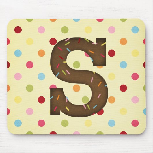Buchstabe S Mousepad (Vorne)