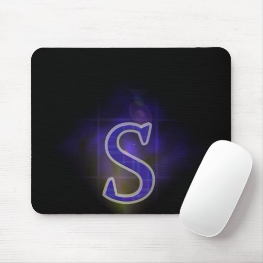 Buchstabe S Mousepad (Mit Mouse)