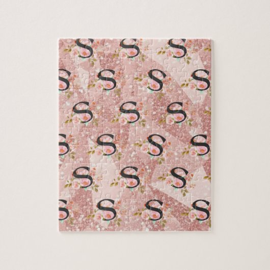 Buchstabe S Puzzle (Vertikal)