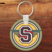 Buchstabe "S" Schlüsselanhänger (Vorderseite)