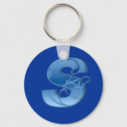 Buchstabe S Schlüsselanhänger (Vorderseite)