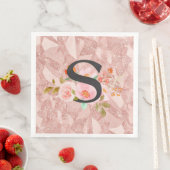 Buchstabe S Serviette (Beispiel)