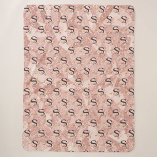 Buchstabe S Sherpadecke