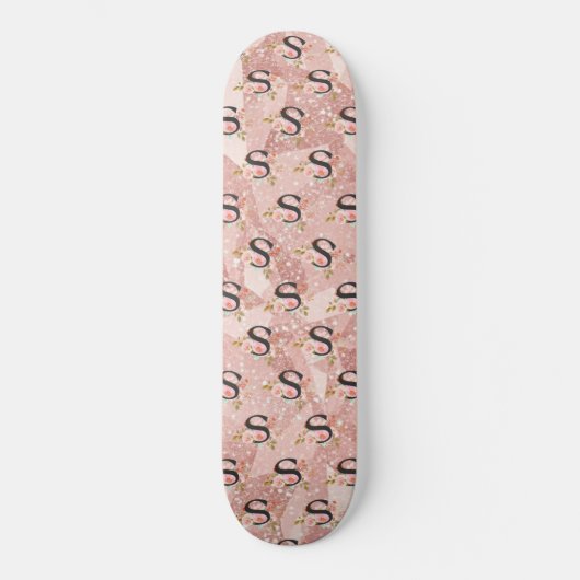 Buchstabe S Skateboard (Vorderseite)