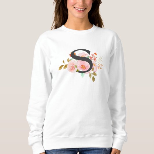 Buchstabe S Sweatshirt (Vorderseite)