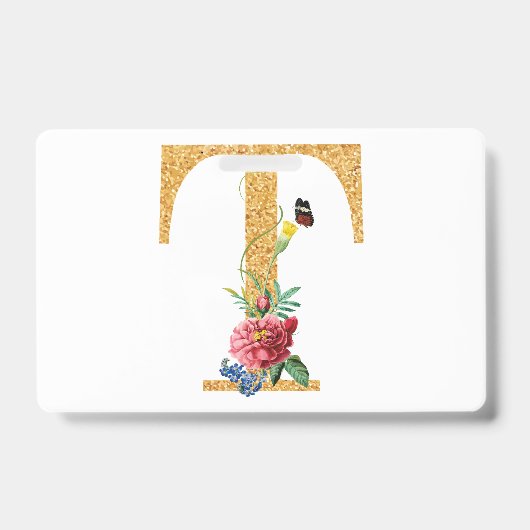 Buchstabe t ausweis (Vorderseite)