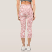 Buchstabe T Capri Leggings (Rückseite)